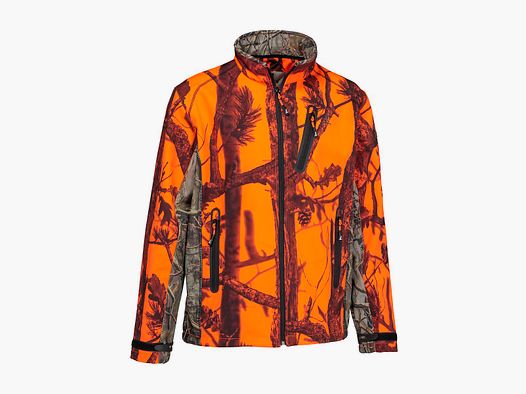 Percussion Softshelljacke Ghostcamo Blaze & Black