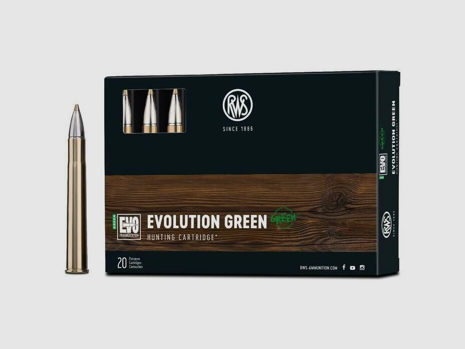 RWS EVO GREEN 11,9g/184grs à20