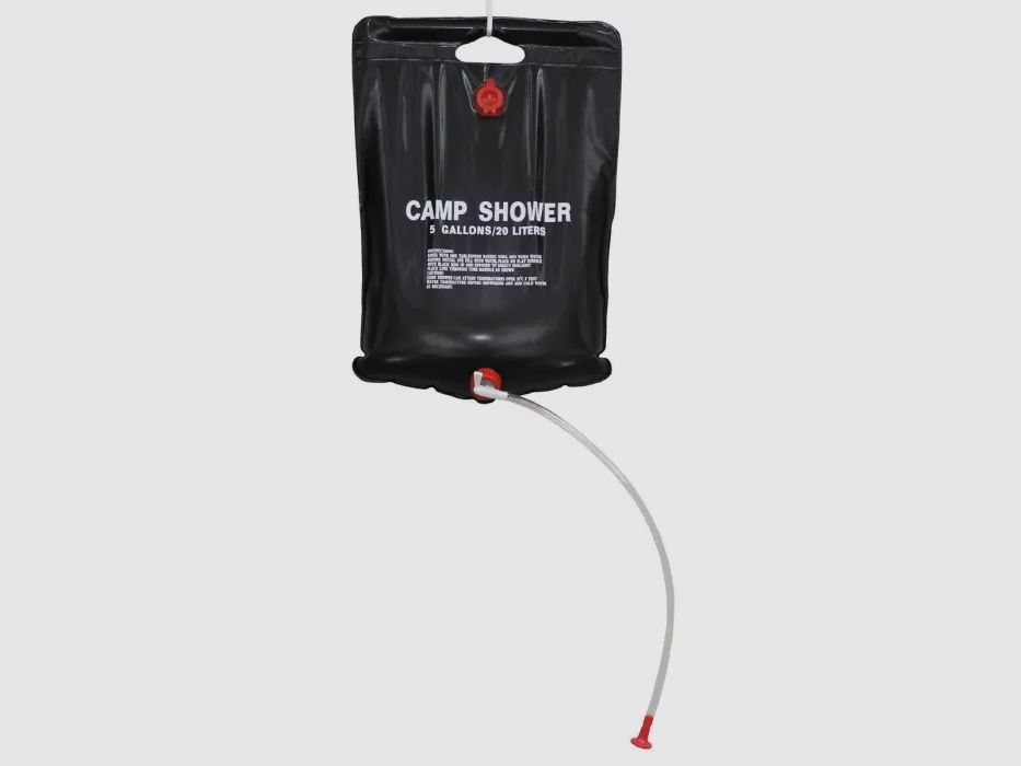 Solardusche / Campingdusche 20 Liter Schwarz