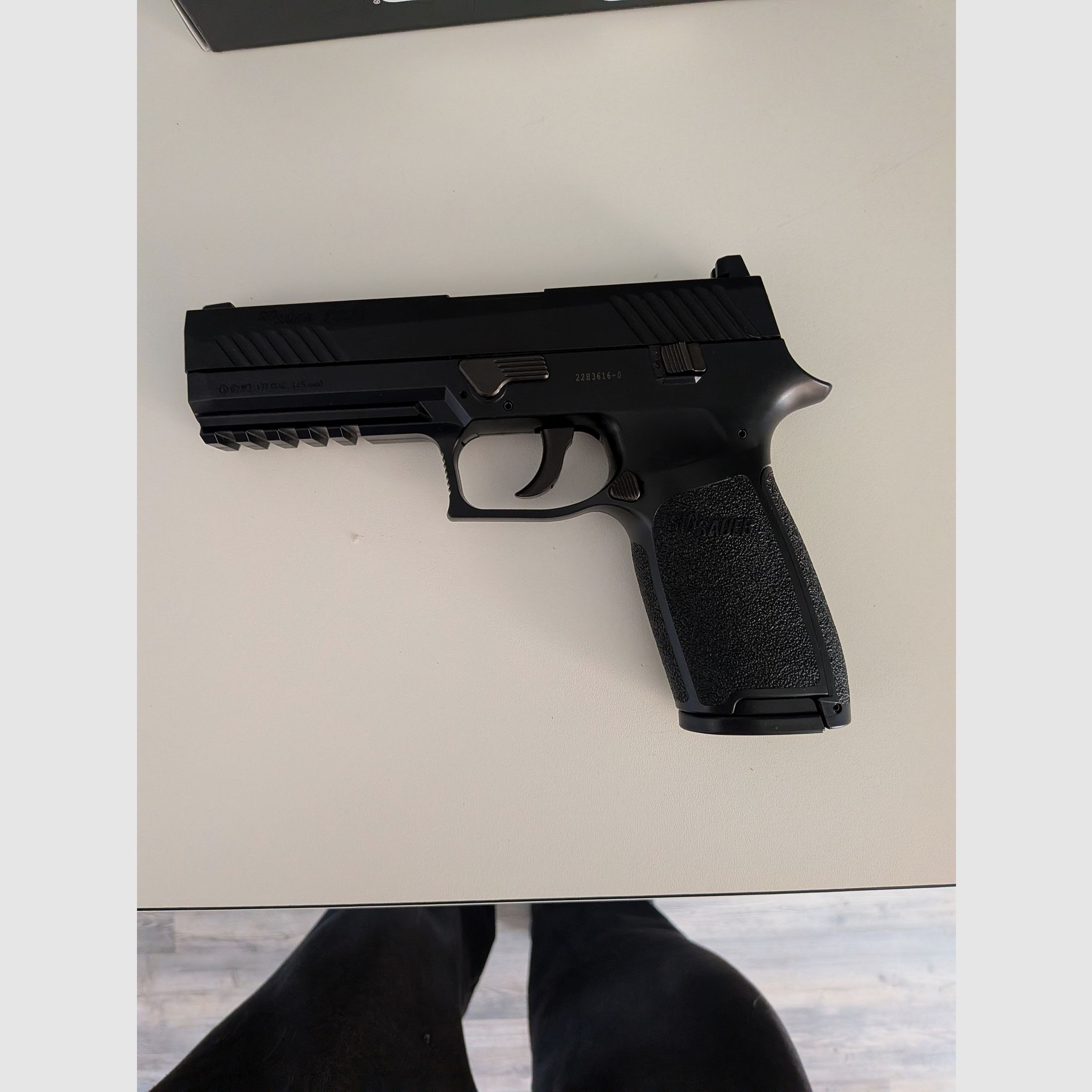 Pistola de retroceso de CO2 Sig Sauer P320