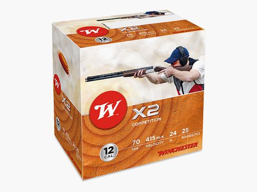 Winchester X2 Trap - 24g - 2.4mm - 25 pcs