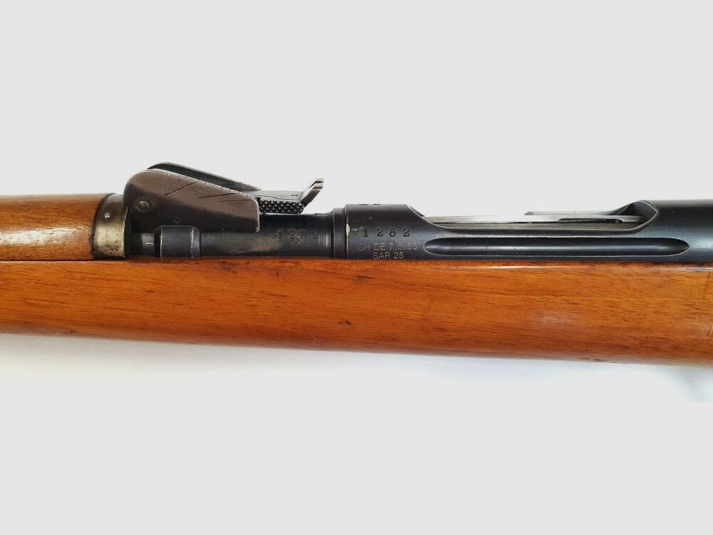 Waffenfabrik Bern Einzelladerbüchse, Kadettengewehr 97 im Kaliber 7,5x55, Bild 5 von 10