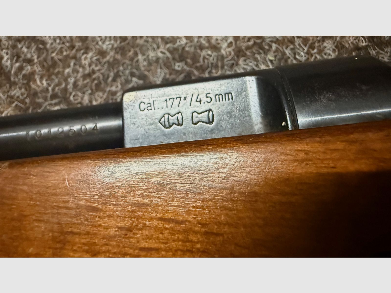 Air rifle HW 77 F fixed barrel mark