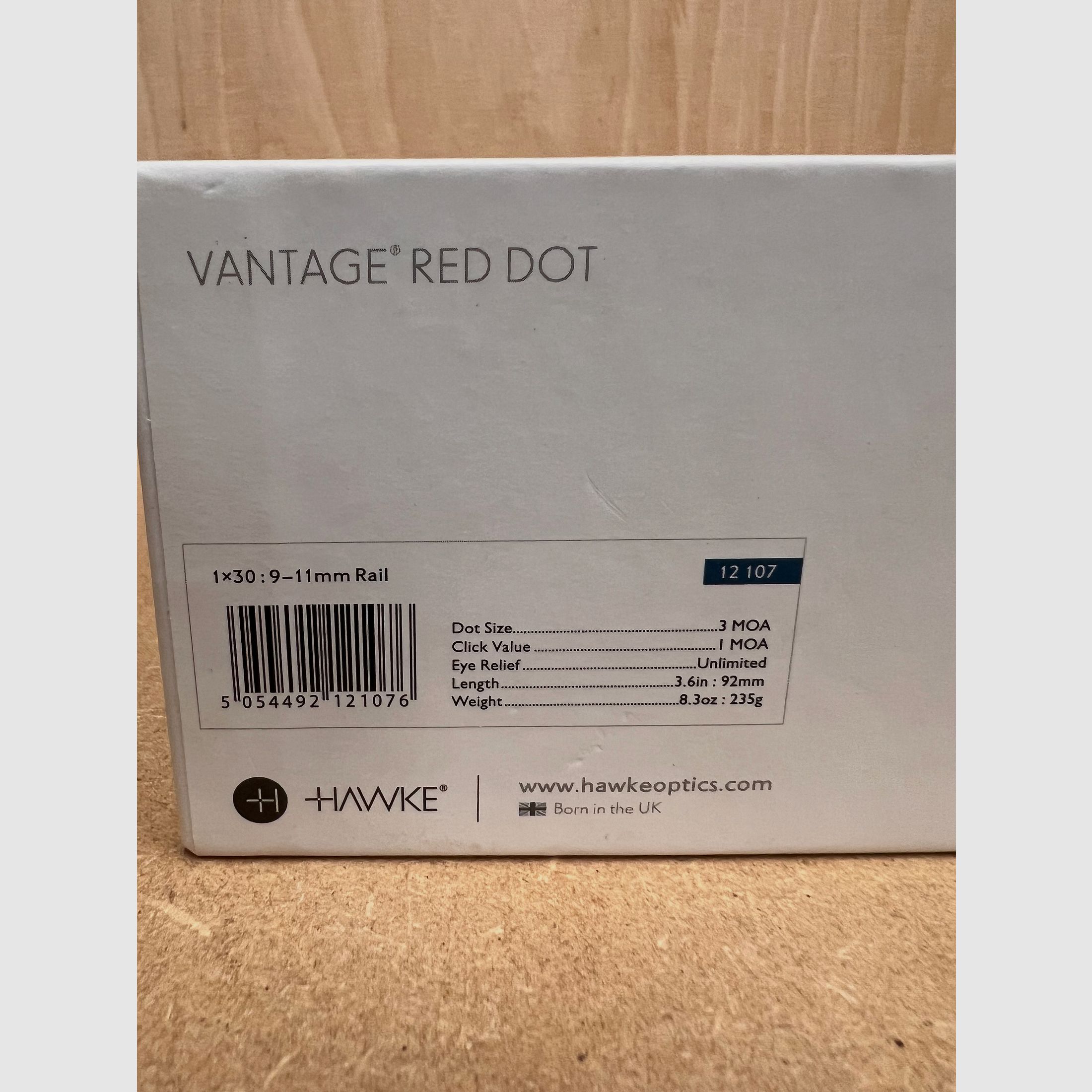 Hawke Red Dot 1x30, 9-11mm Schiene