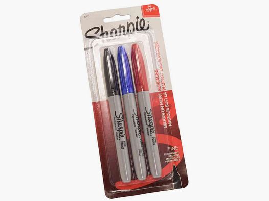 Paquete de 3 marcadores Sharpie