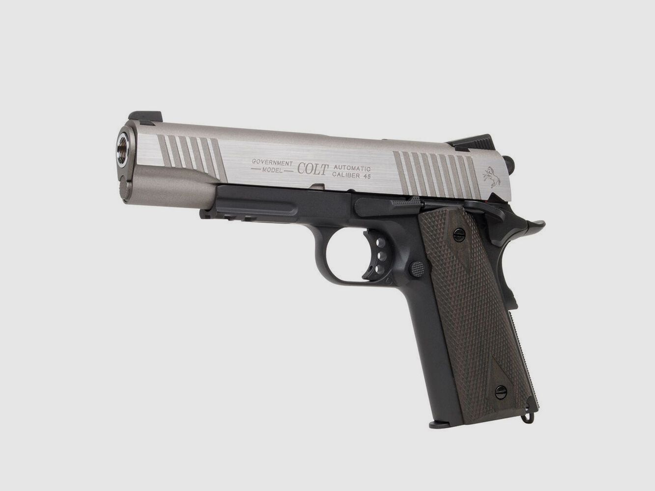 KWC Colt 1911 Rail Gun Airsoft CO2 GBB Pistole ab18 - BiColor