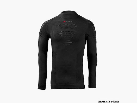 X TECH – VIPER LUPETTO T-SHIRT BLACK
