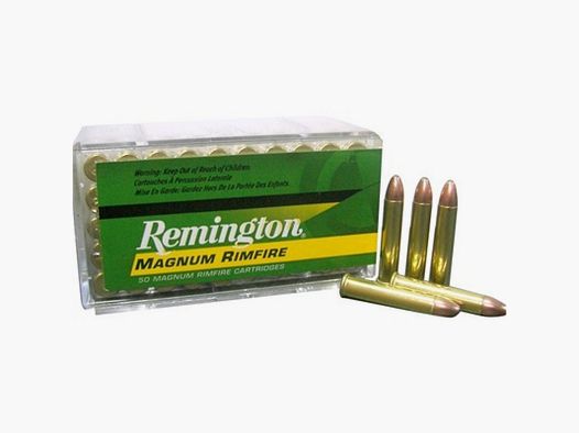 Remington Magnum Rimfire 22 WMR Munition
