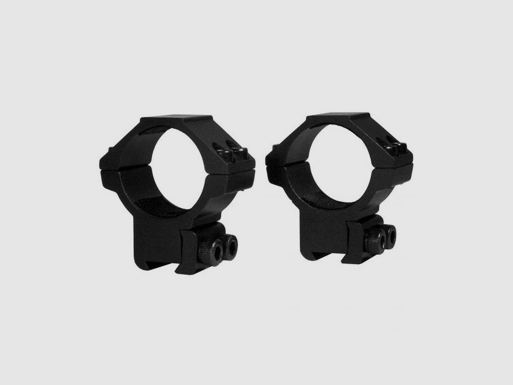 Zielfernrohr Ringmontagen Lensolux 1 Zoll HĂ¶he bis Mitte Ring 27 mm 2 teilig fĂĽr 9 -11 mm Prismenschiene