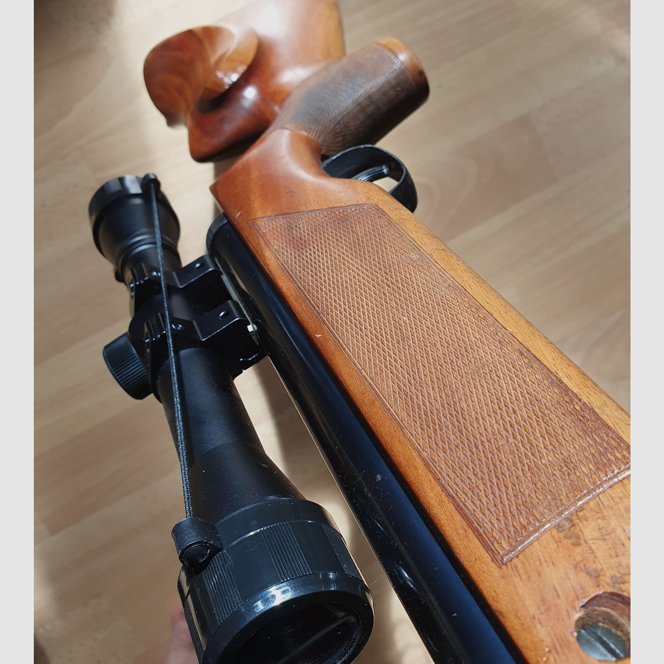 Walther lg 55 air rifle Tyrolean stock collector's condition