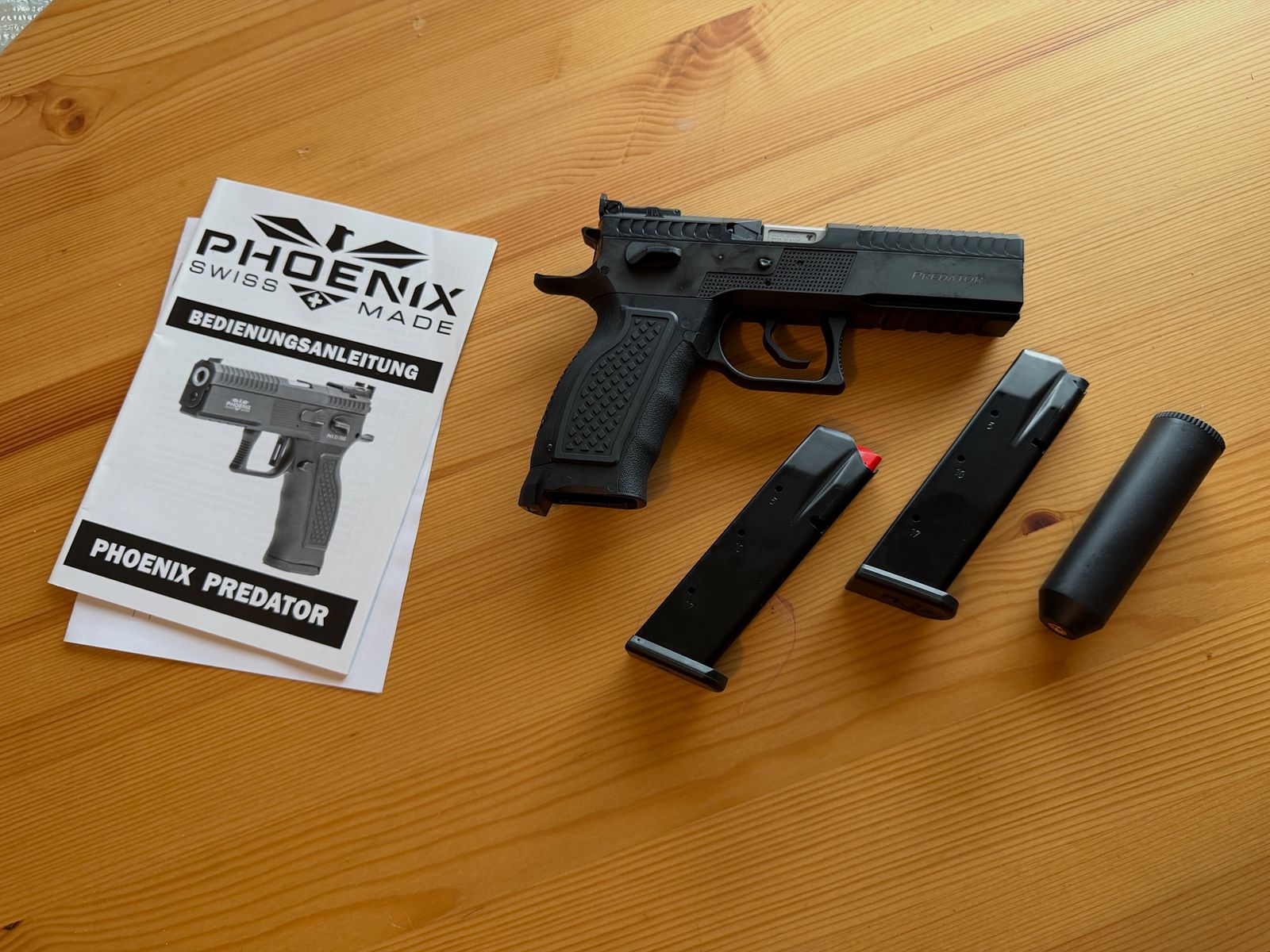 PHX Phoenix Predator SA/DA – like new firearm – 9 mm Luger