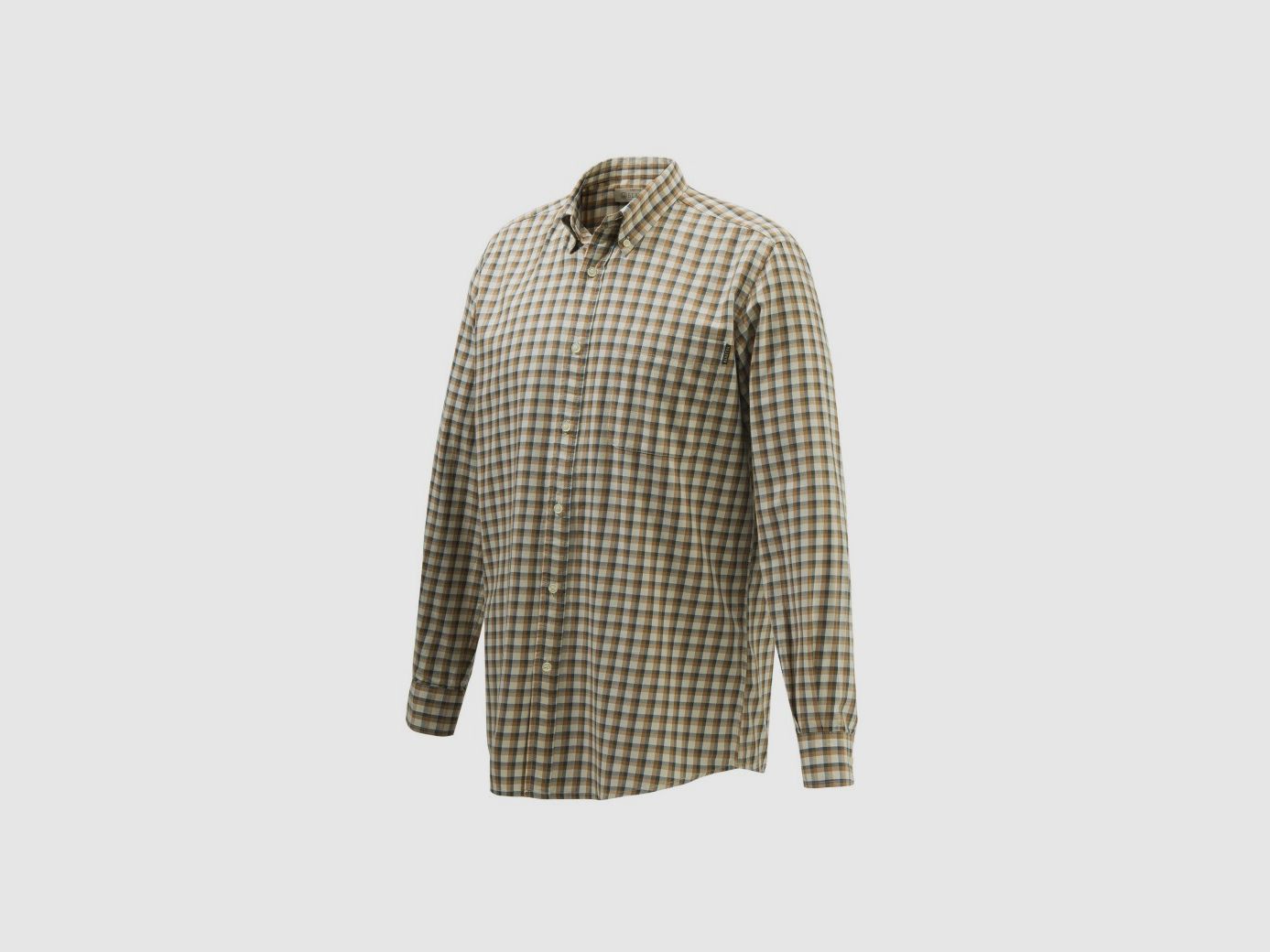 Wood Button Down Shirt Tailored XXL