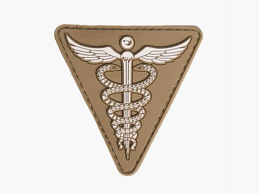 Medizinisches Patch Caduceus TAN