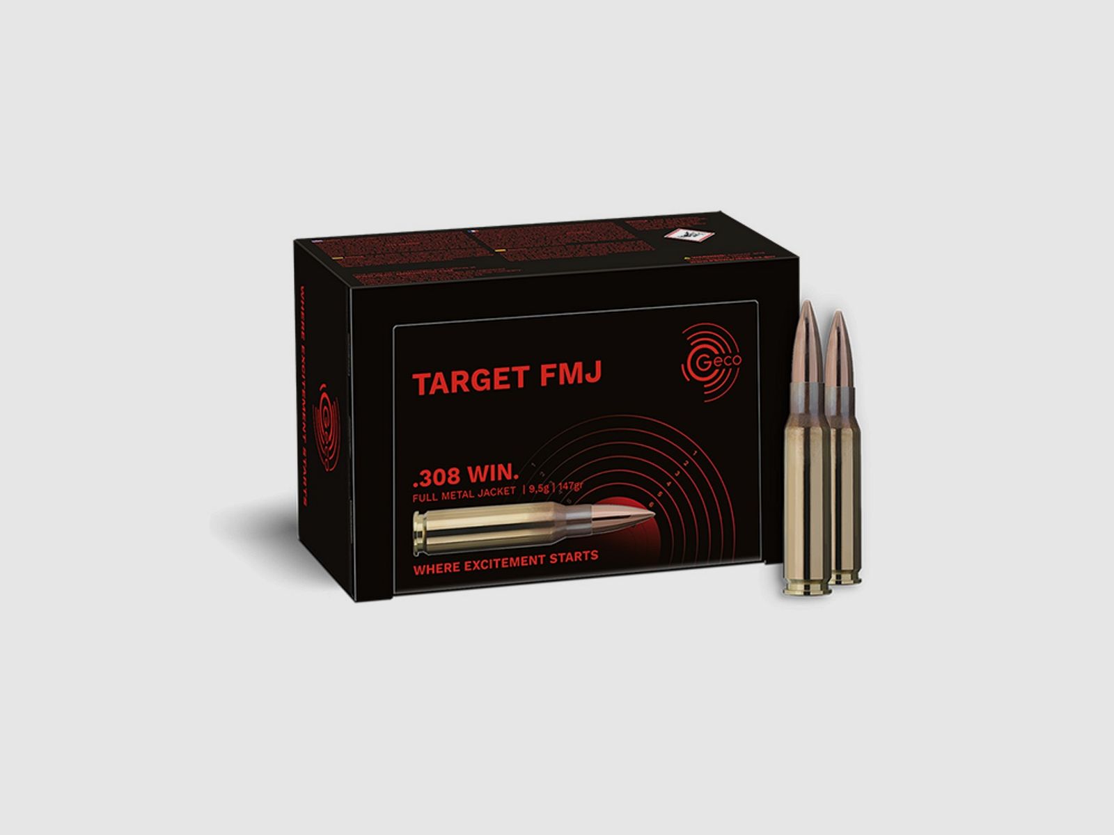 308 WIN FMJ GECO (boîte de 50)