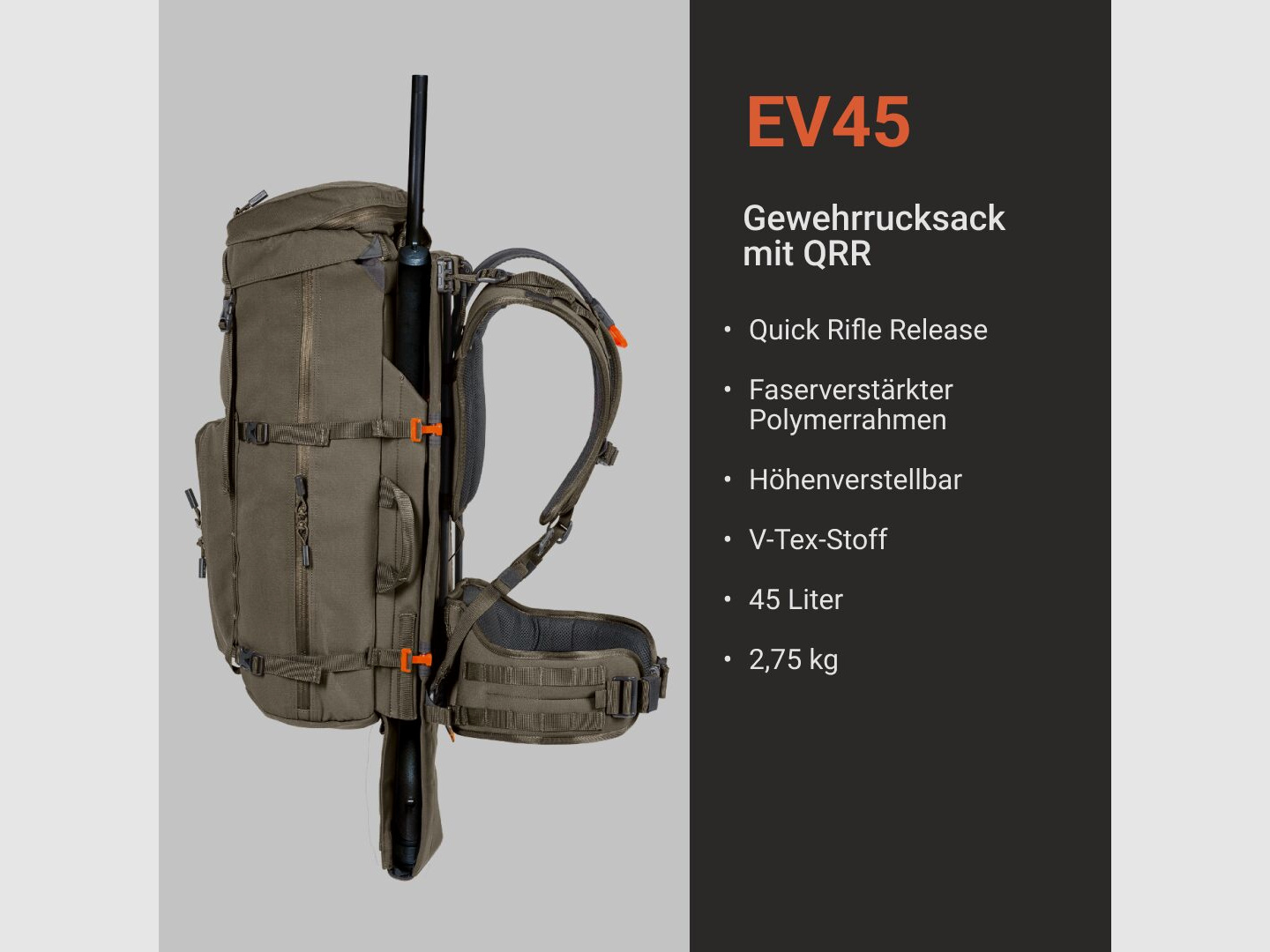 Vorn Equipment Rucksack QRR EV45 - 45 Liter