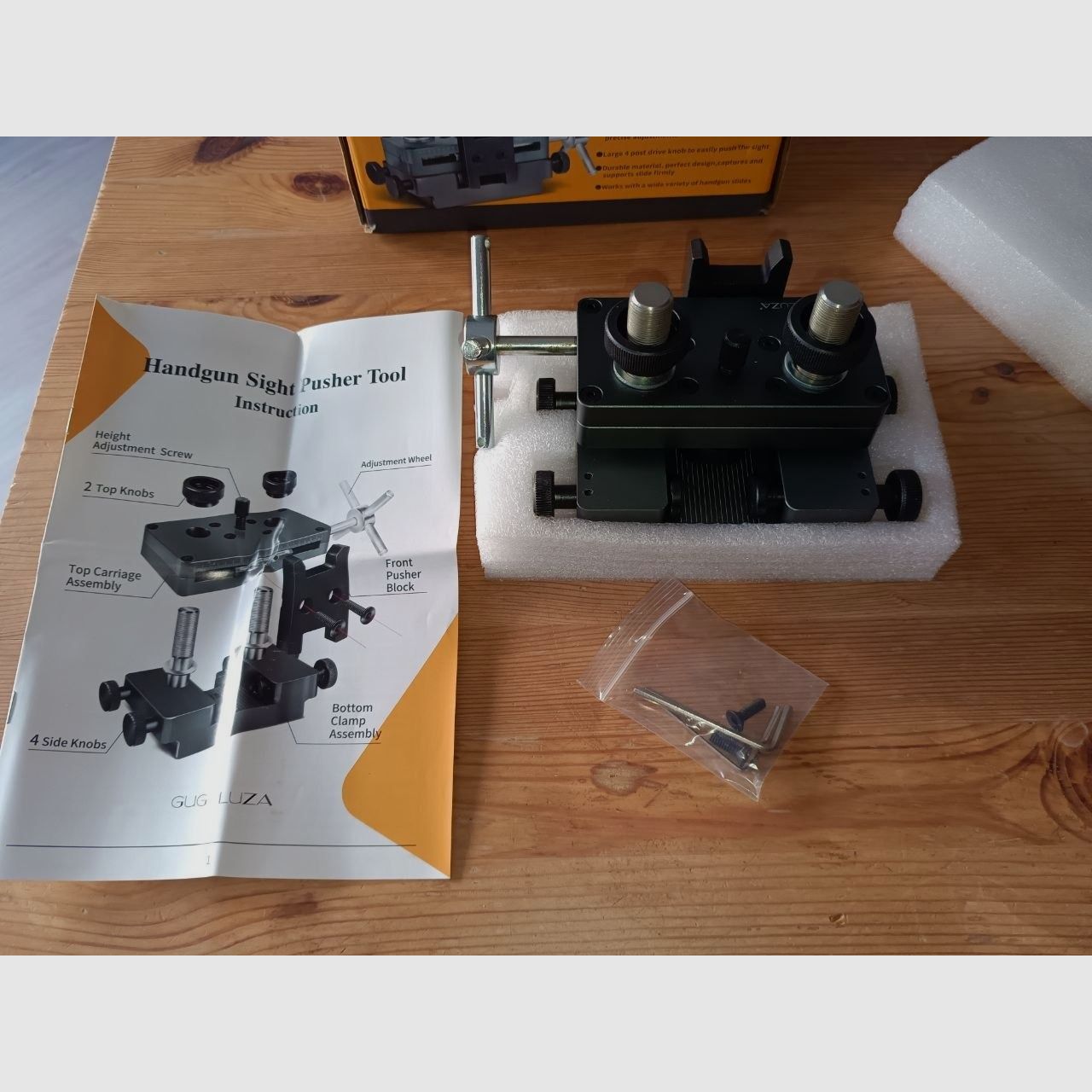 Guguluza Visierrücker Visierdrücker Pistole Handgun Sightpusher Tool