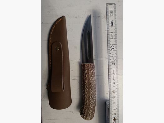 Couteau Yakut, couteau de chasse Hunter / couteau à manche en corne