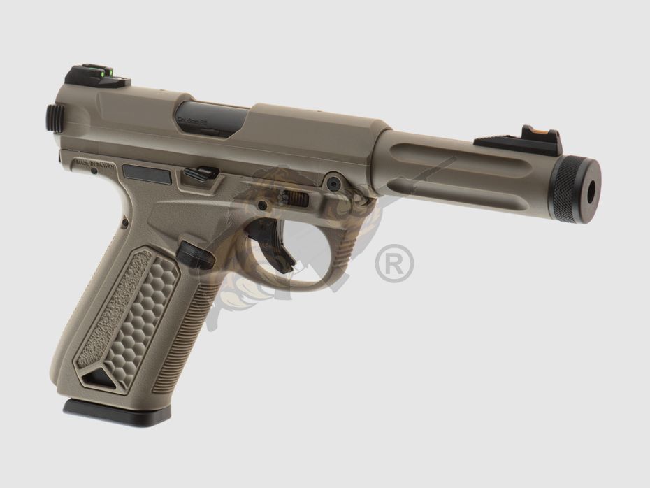 AAP01 Assassin Airsoft Pistole GBB in Dark Earth - Action Army