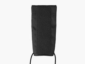 Delta Six Patch-Sock funda de cañón / calcetín de cañón con área de velcro (negro)