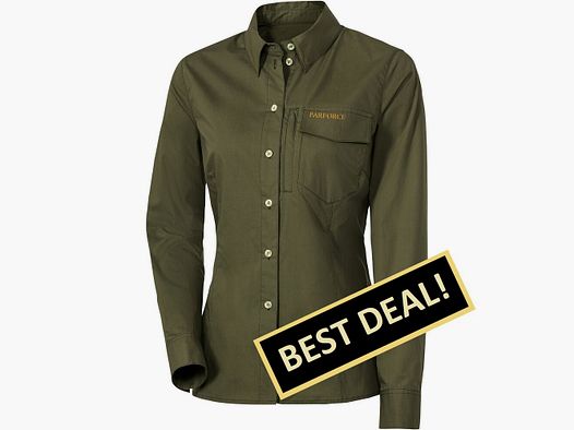 Parforce Active Jagdbluse Anti-Zecke Oliv XL