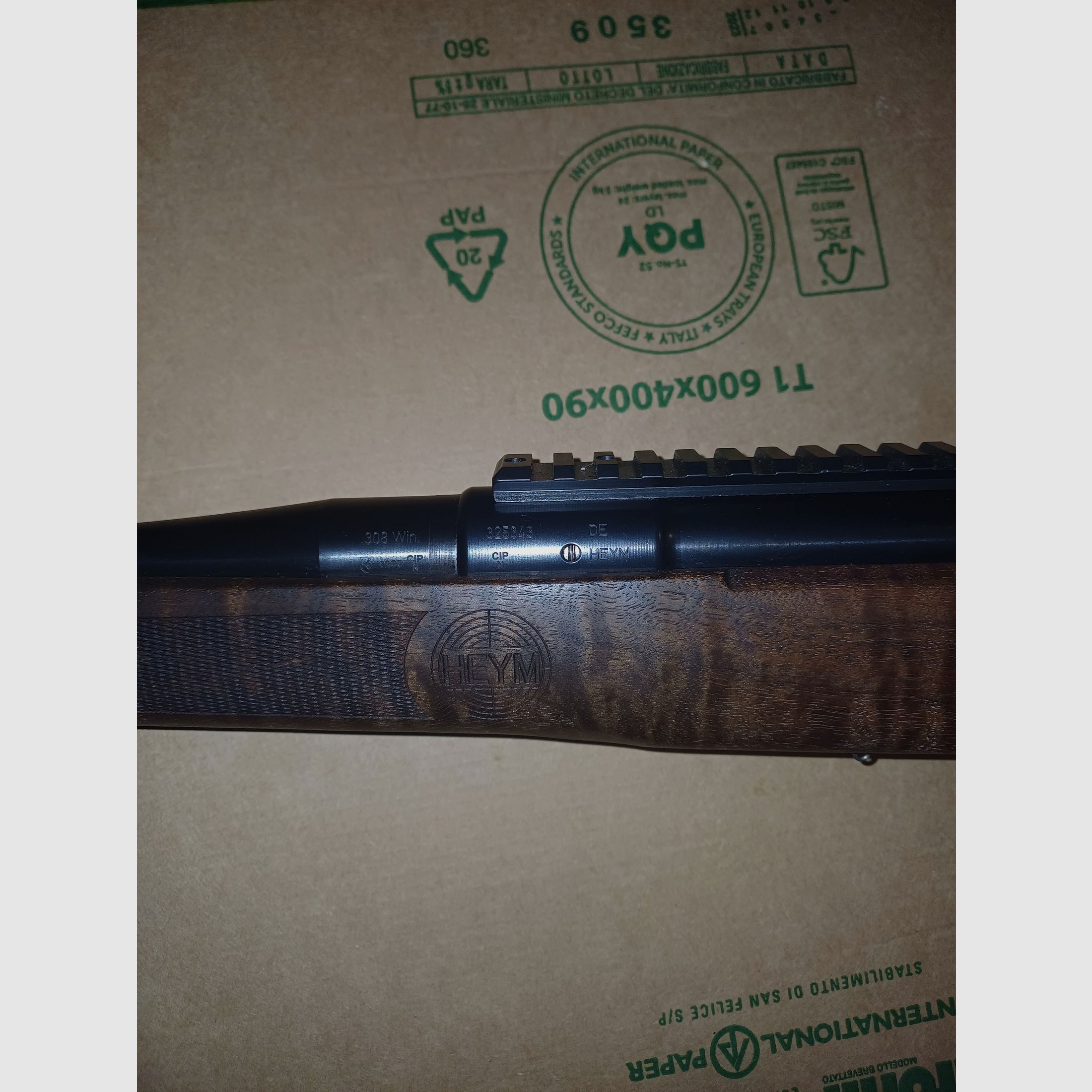 Heym sr30 Ranger en 308 con rosca M14