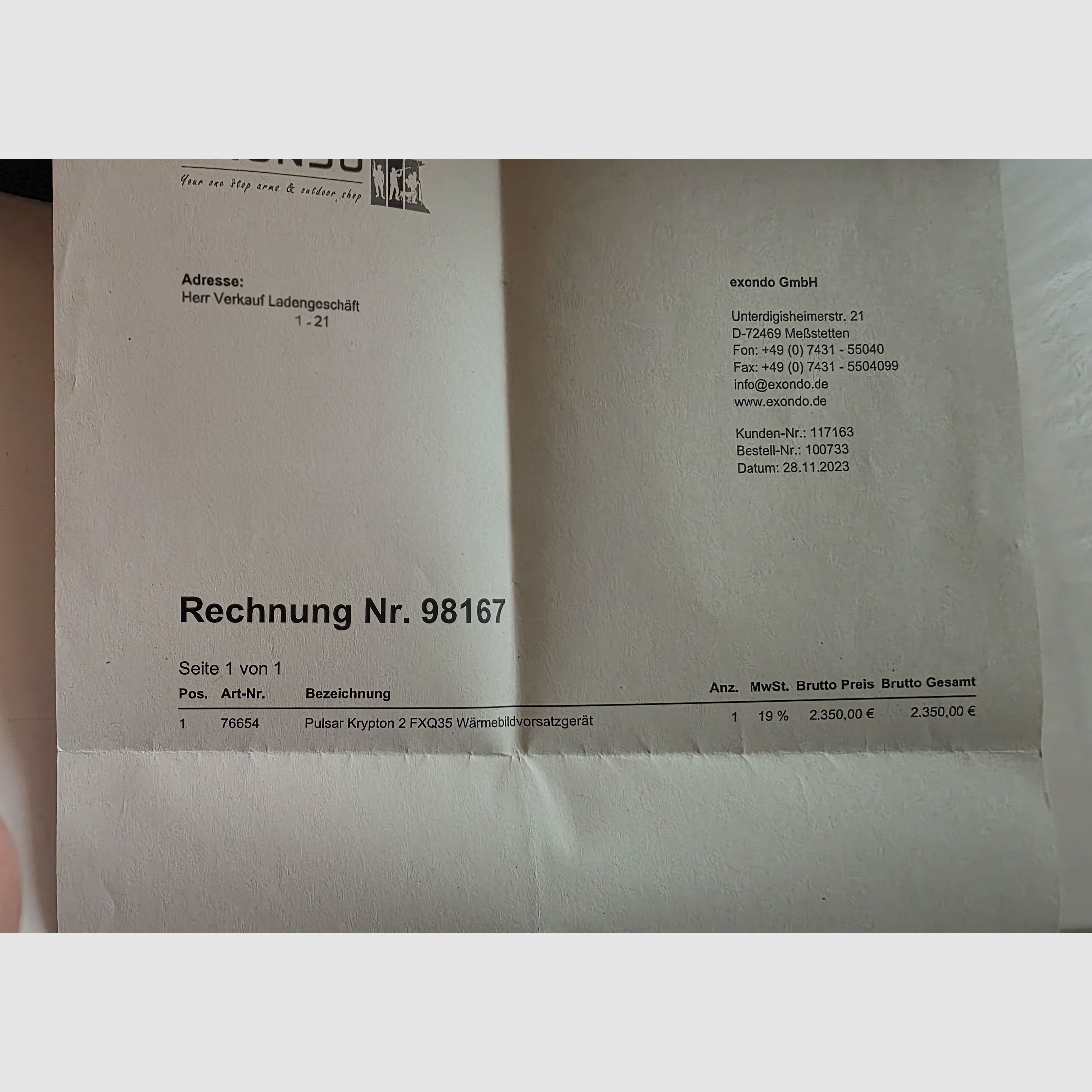 Pulsar Kripton 2 FXQ 35