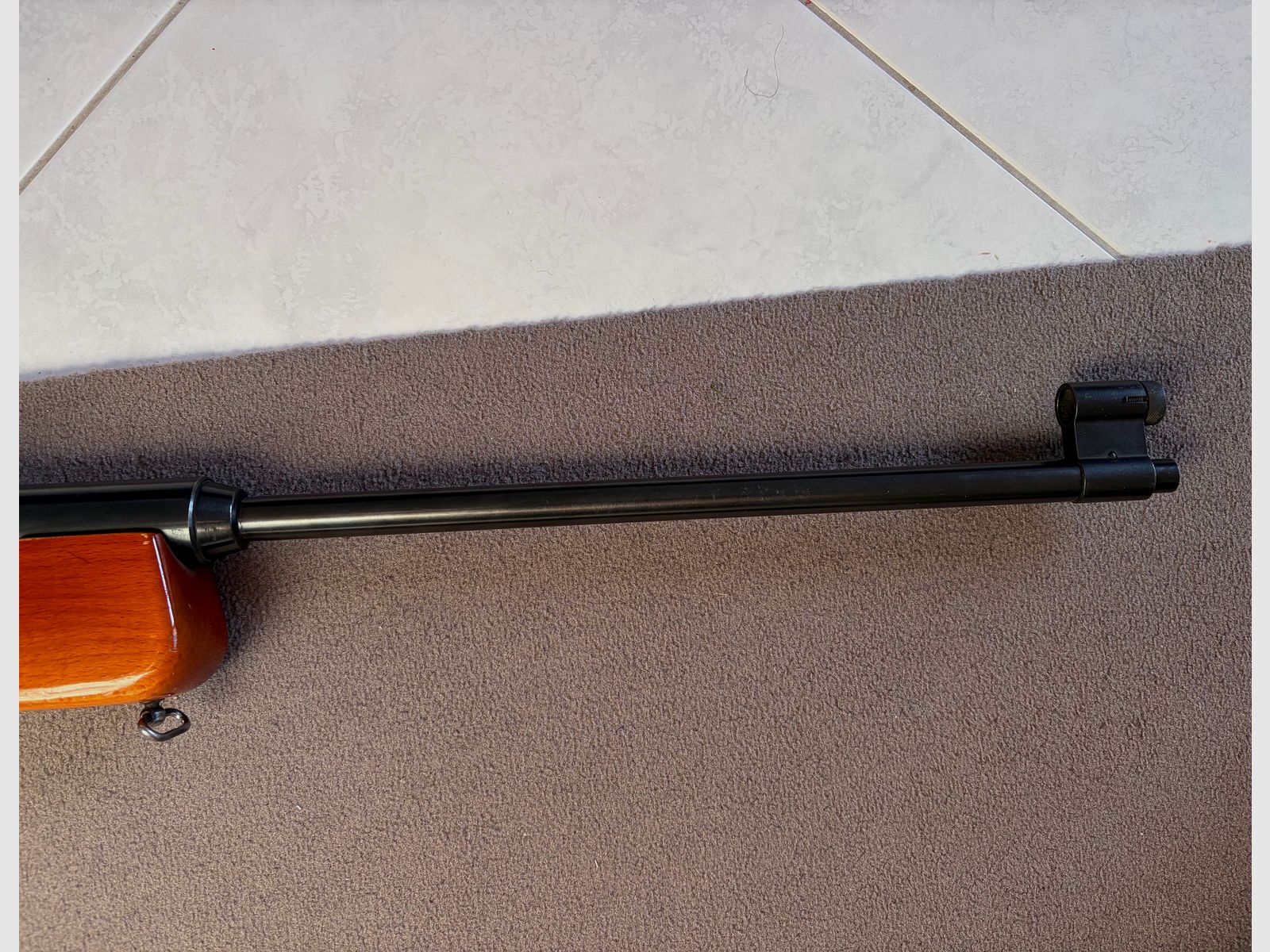 Schönes Luftgewehr Haenel 312 Seitenlader