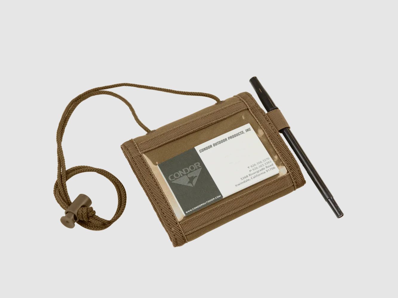 Vault Tri-Fold-Geldbörse (Schwarz), Bild 3 von 4