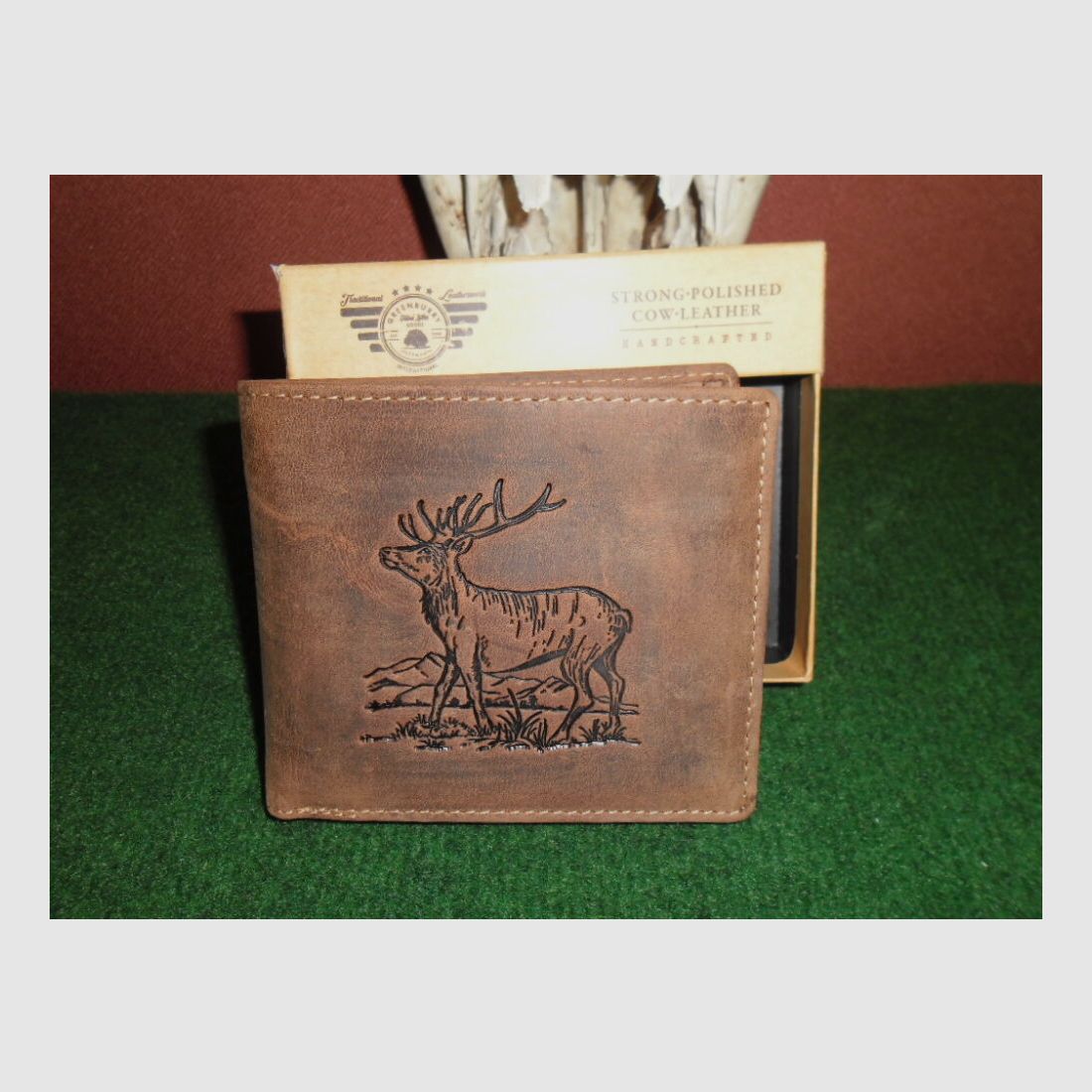 Portefeuille de chasse vintage Greenburry