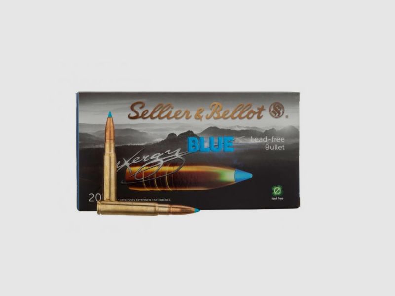 SELLIER & BELLOT EXERGY BLUE - 8x57 IS / JS - 180 GRS. - 20 COLPI