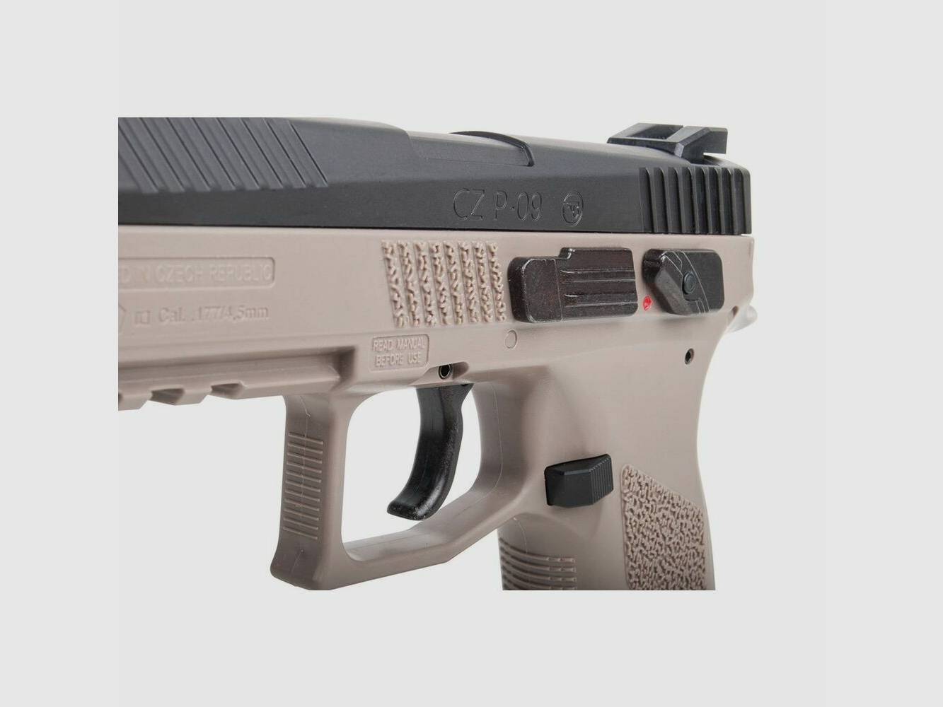 CZ 75 P-09 Duty Bicolor 4,5mm Druckluft Co2 BlowBack