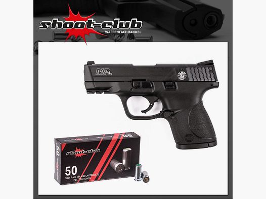 S&W M&P9c Schreckschusspistole 9mm + Platzpatronen