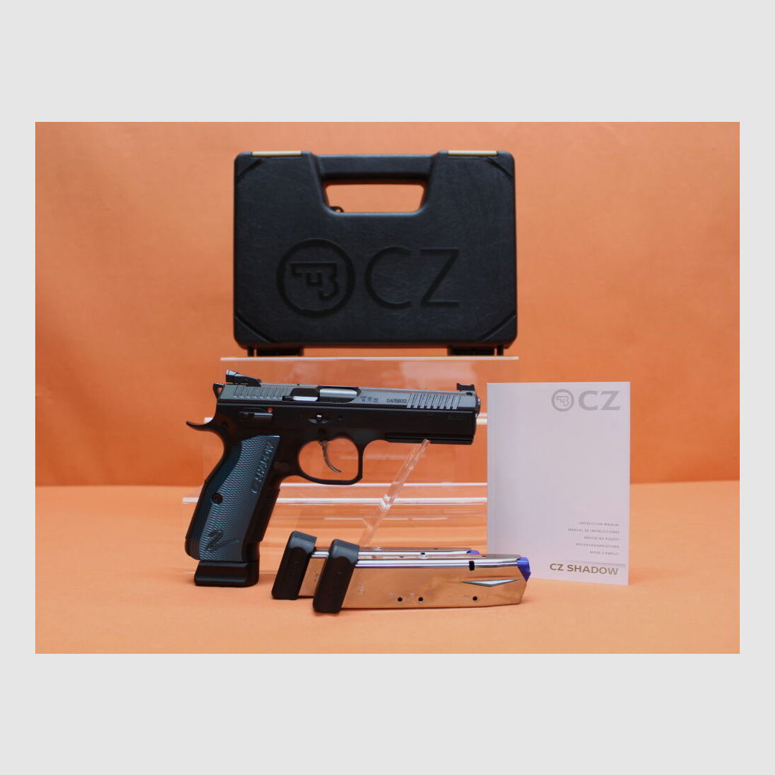 CZUB	 Ha.Pistole 9mmLuger CZUB SHADOW2 Black Poly DA/SA 11