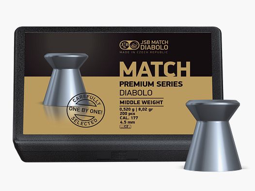 JSB Match Premium Rifle, Cal. 4,5mm