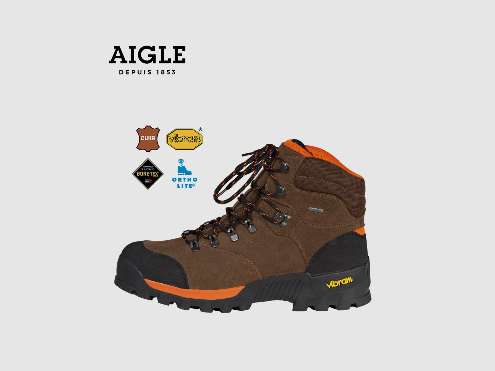 AIGLE Altavio Mid GTX Sepia