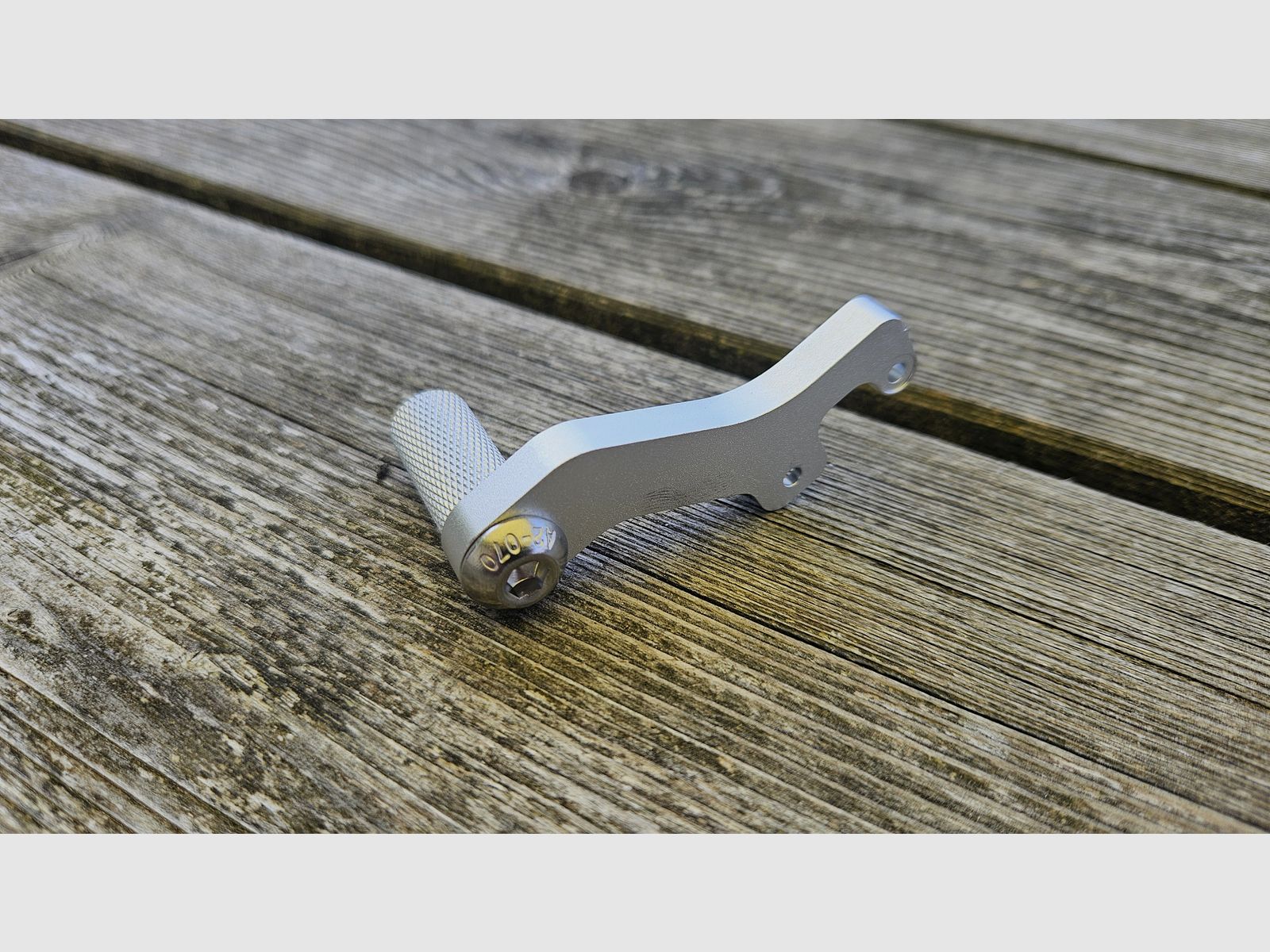 Biathlon Ladehebel Side Lever - Für Snowpeak AirmaX PP750 Umarex Notos - Silber
