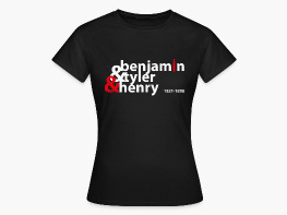 benjamin tyler henry - Frauen T-Shirt Schwarz