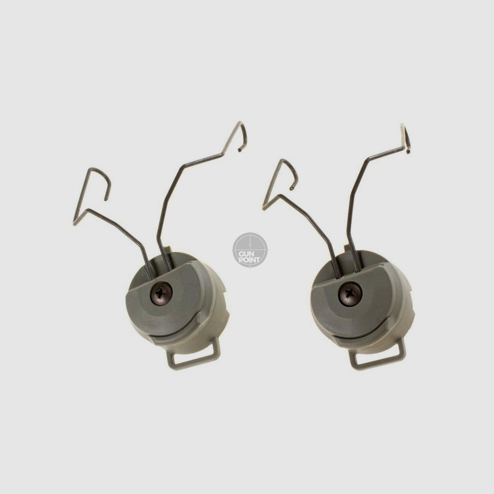 FMA Rail Adapter for SRD Headsets-Foliage Green