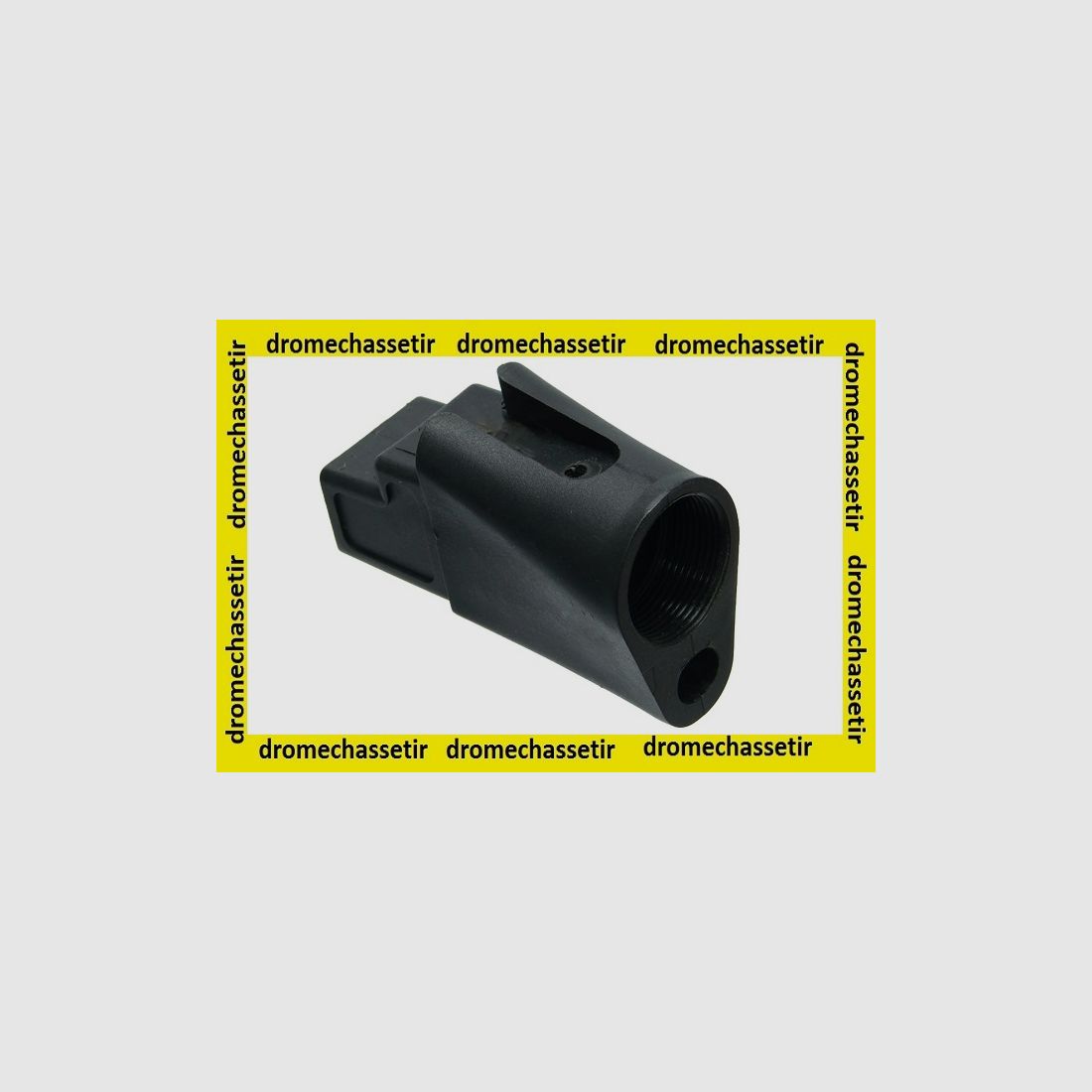 adaptateur de crosse pour AK47 pour tube de crosse AR15, noir, image 1 sur 2