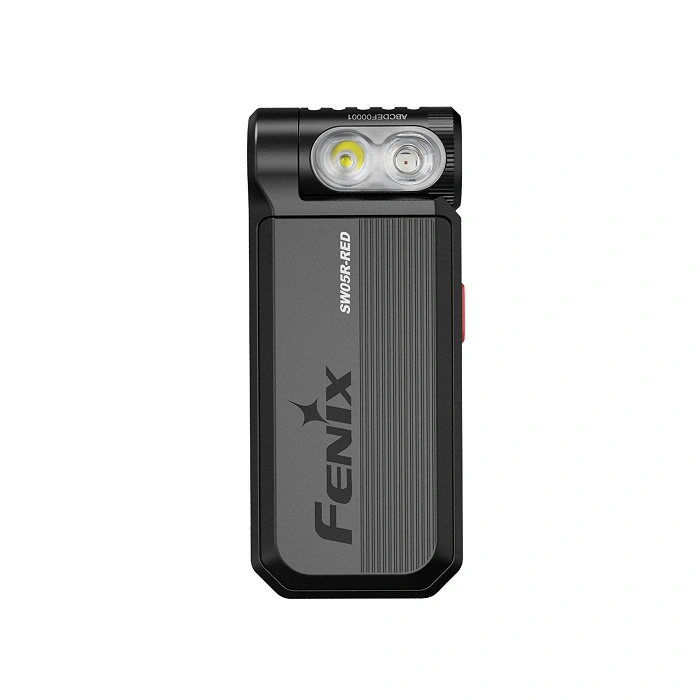 Fenix SW05R-RED LED-Taschenlampe, schwarz