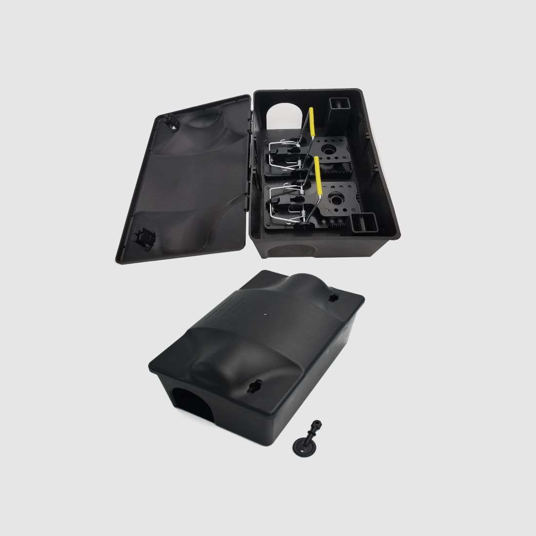 Multibox con dos trampas para ratas