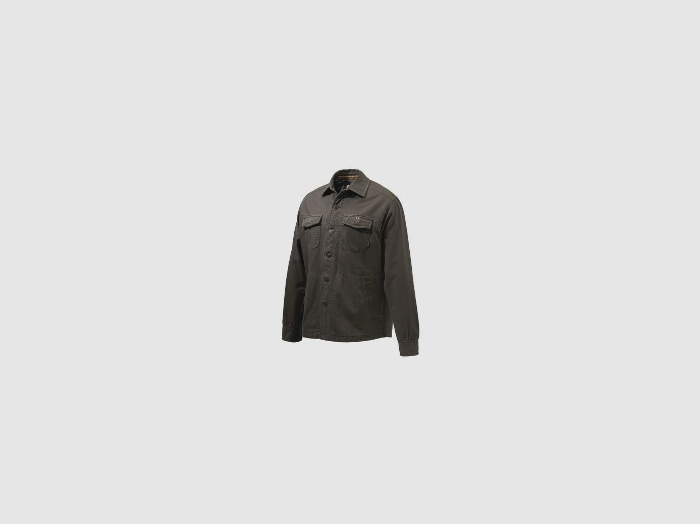 Koszula Beretta heavy overshirt brązowa kora rozmiar L