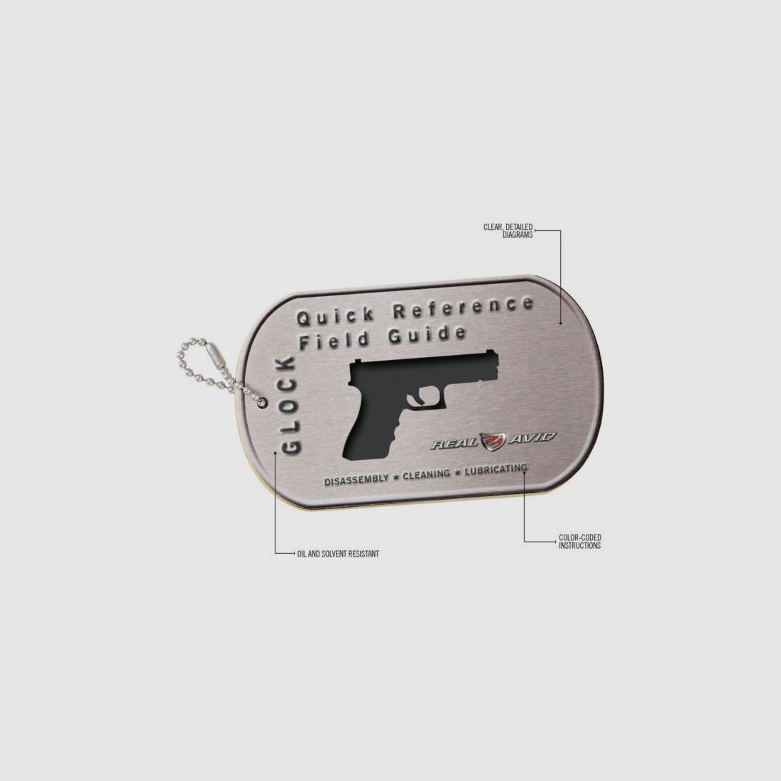 Real Avid AVGLOCKR Przewodnik terenowy Glock™, zdjęcie 2 z 3