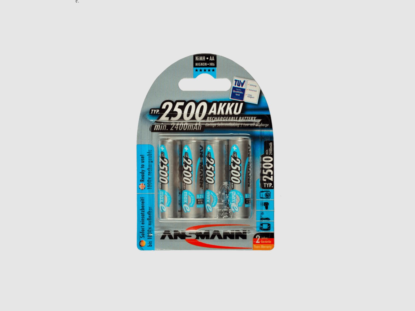 Ansmann 80226268 Minox Accupack 4x AA 2400 mAh