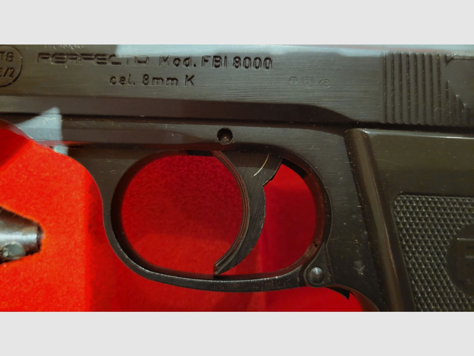 Schreckschuss Pistole Perfekta Mod. FBI 8000