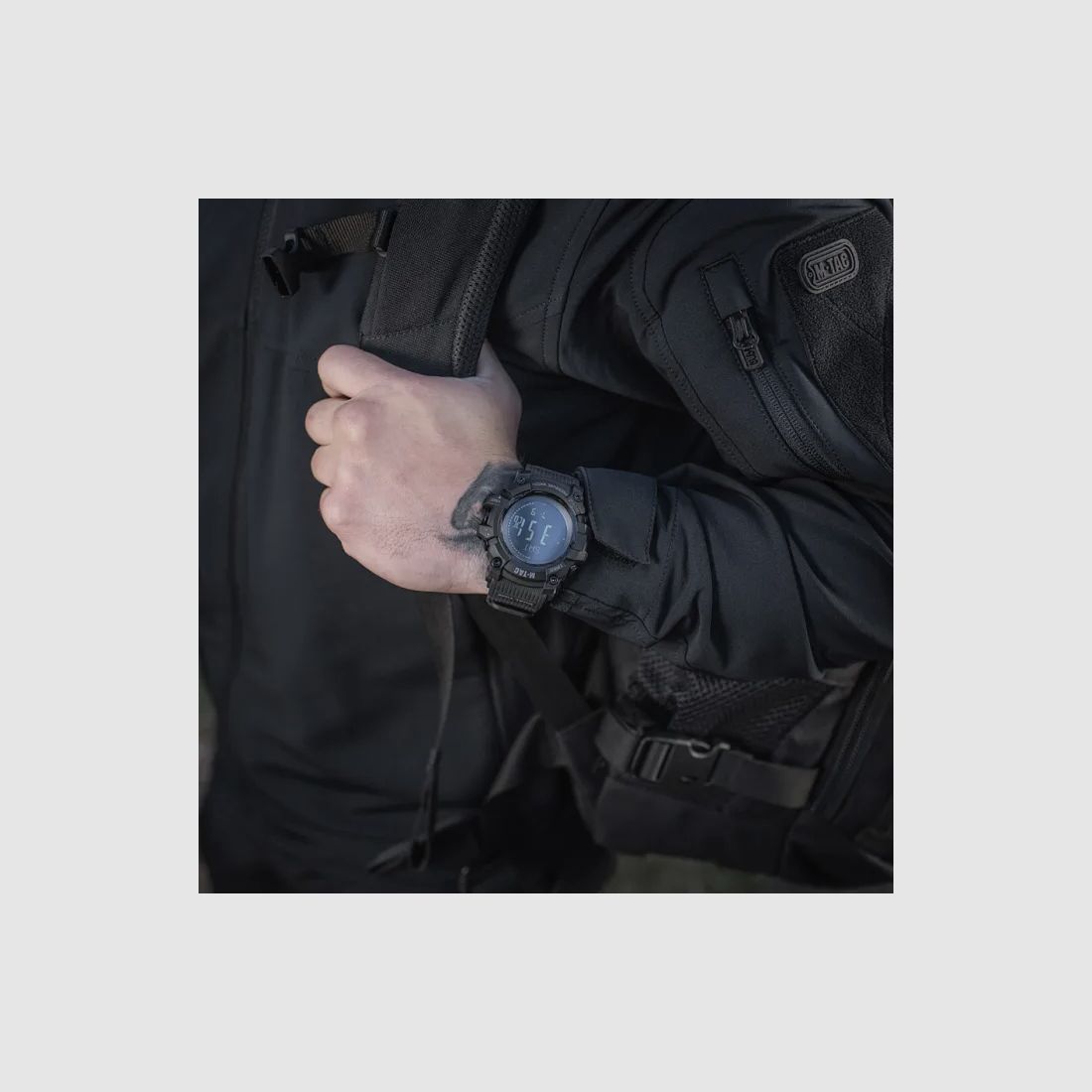 M-Tac® Taktische Uhr Adventure Schwarz