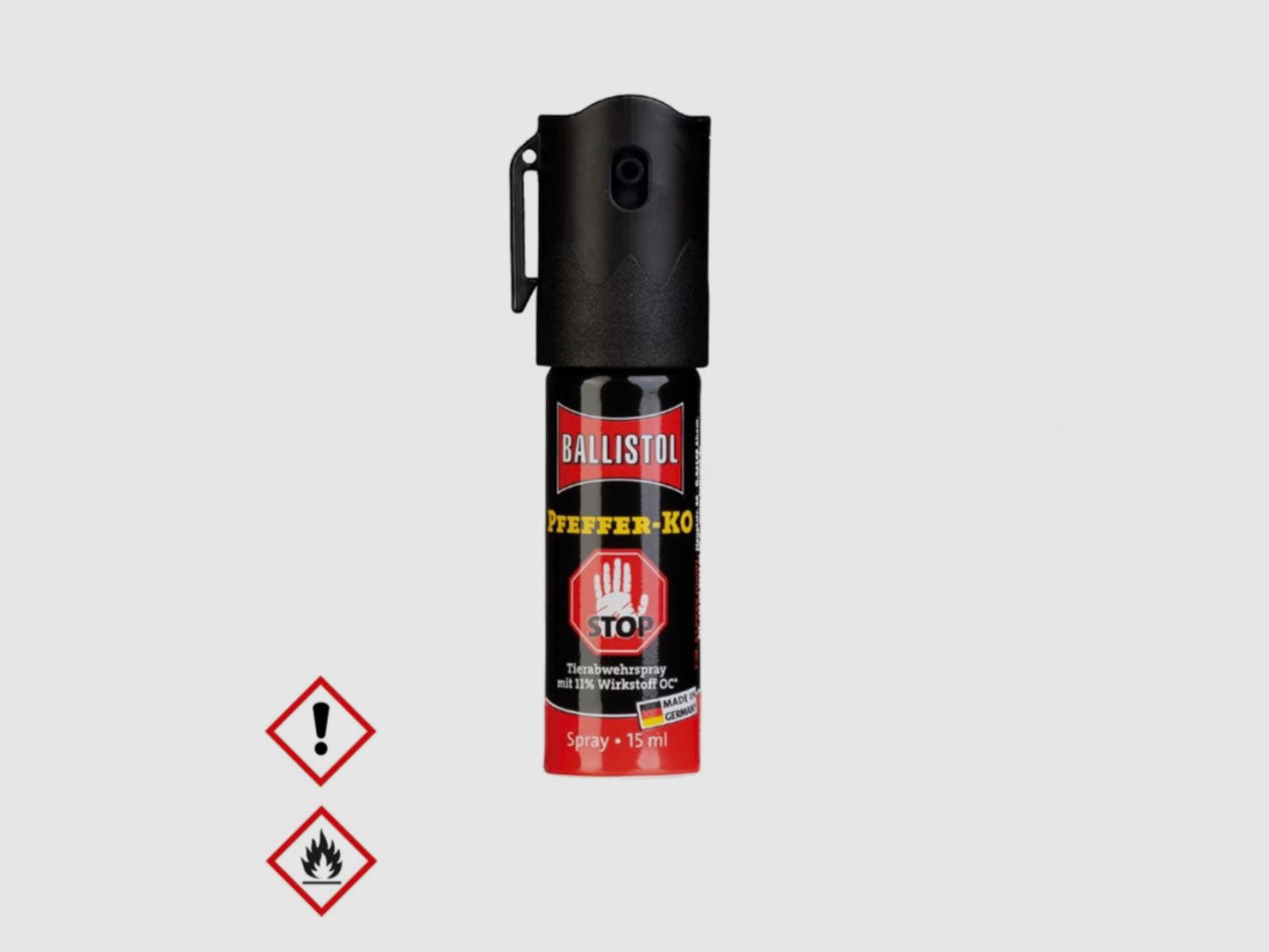 Spray al pepe (getto) PFEFFER KO 15ml, immagine 1 di 2
