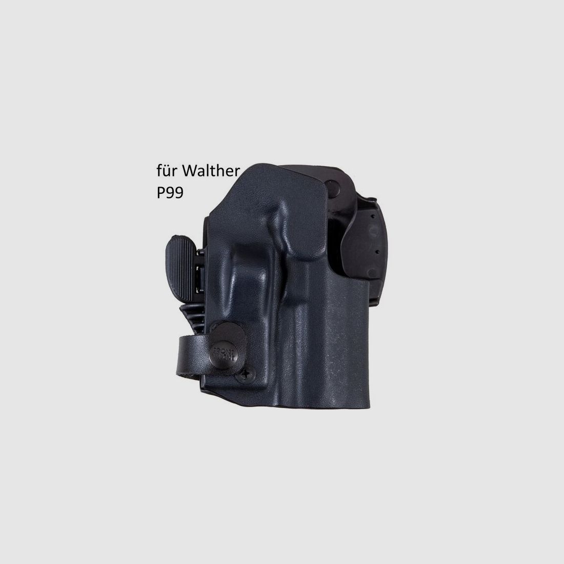 Front Line Gürtelholster Kydex Side Retention Lock CZ P10 F/S/SC