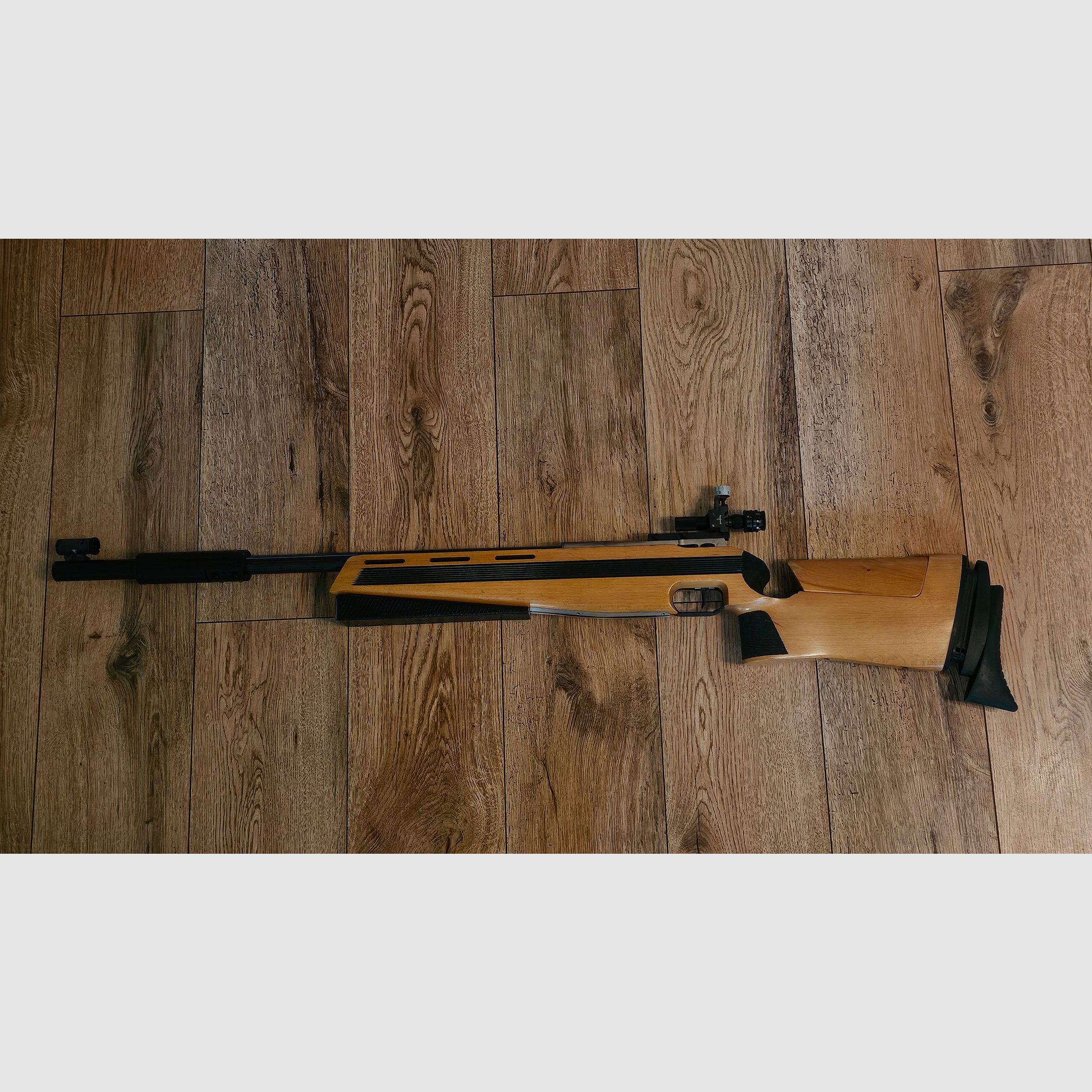 Anschütz 2007 Match 54 – small caliber rifle (.22lr) | Gehmann diopter, tube, rest wedge & handstop