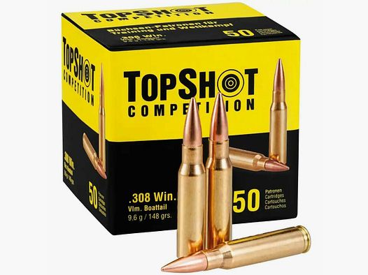 TopShot Competition Competition Vlm BT .308 Win 9,6 g / 148 grs. / 50 Stk